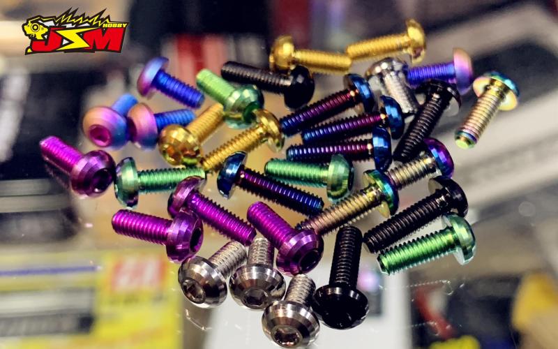 JSM Hobby Titanium Schrauben Set für ReveD RDX (8 colors)